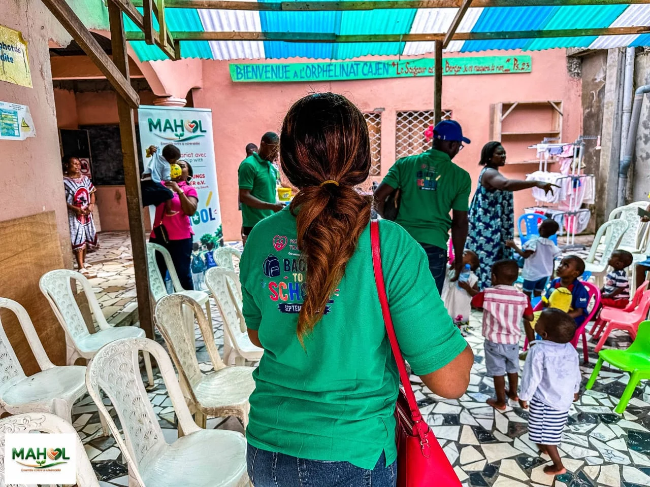 Begegnungen bei der Veranstaltung in Douala.